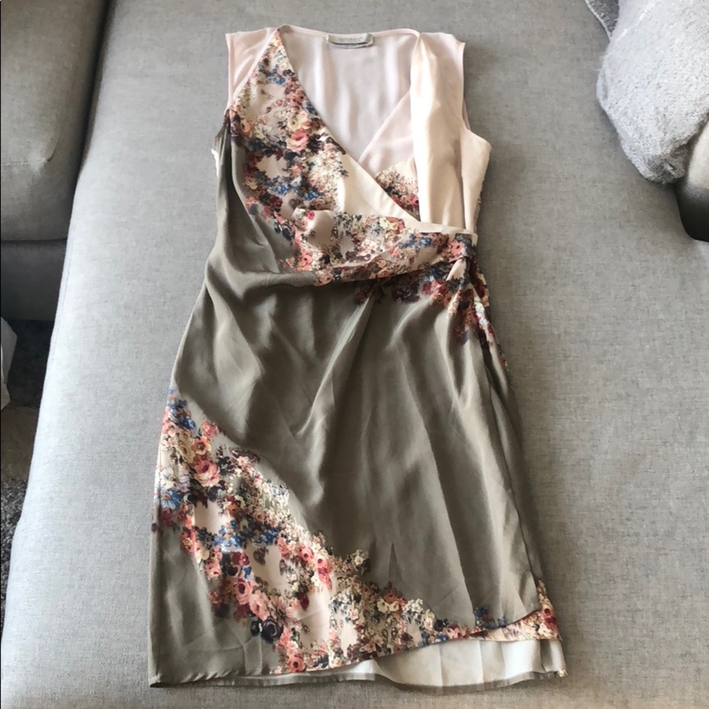 BRAND NEW All Saints silk wrap dress